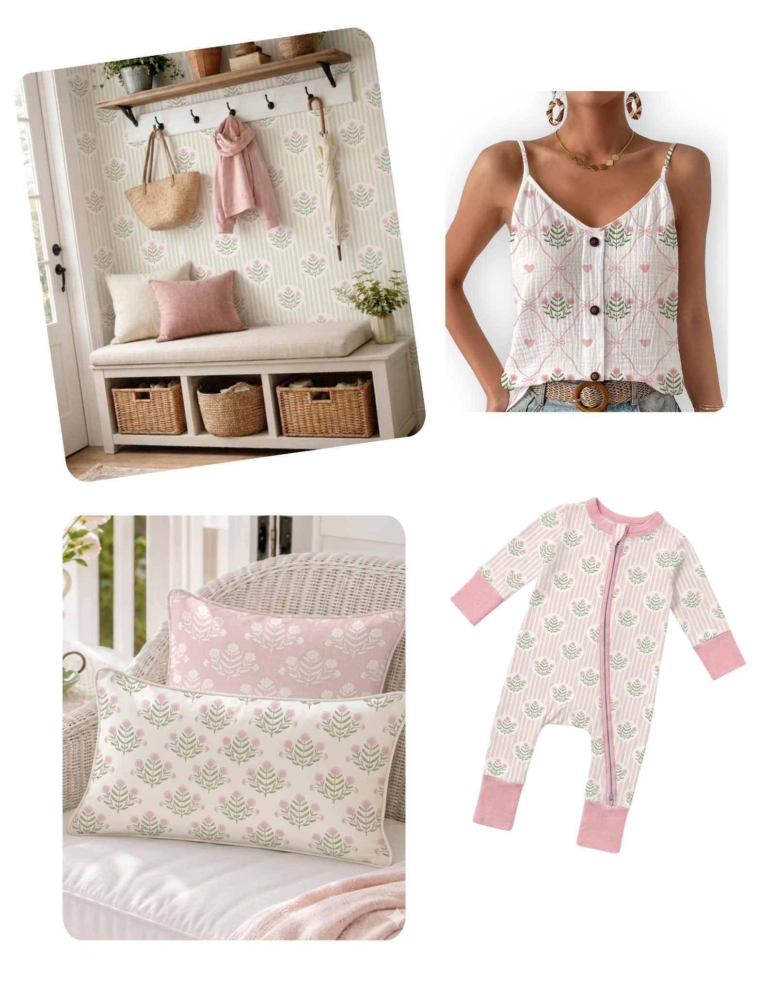 Pink collection mockup